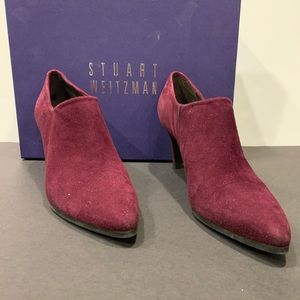 Stuart Weitzman Standin suede ankle boots
